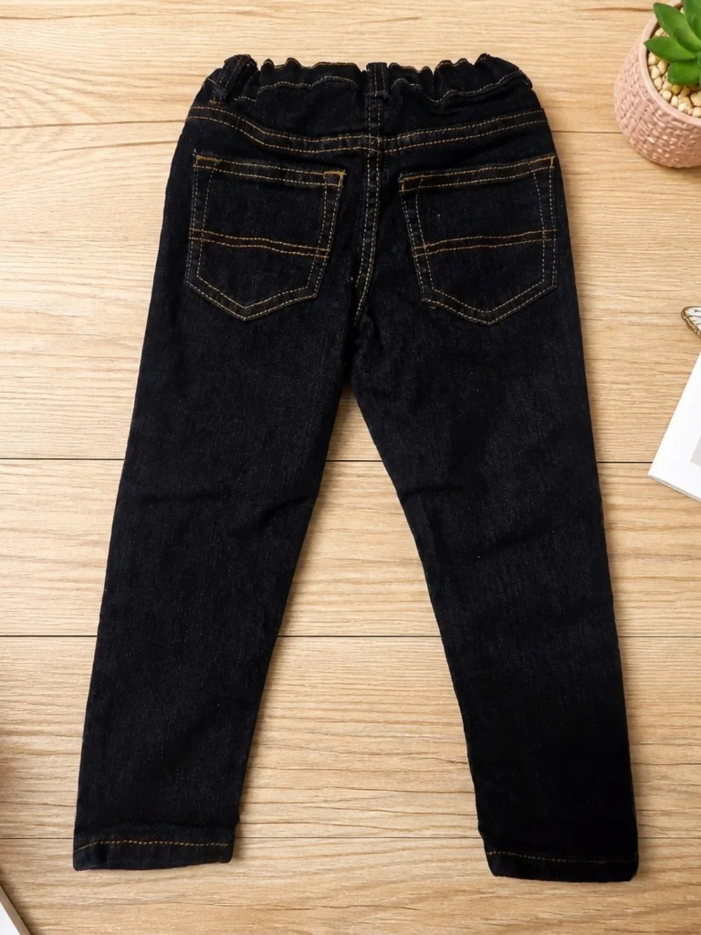 OshKosh B'gosh Black Skinny Jeans with Contrast Stitching